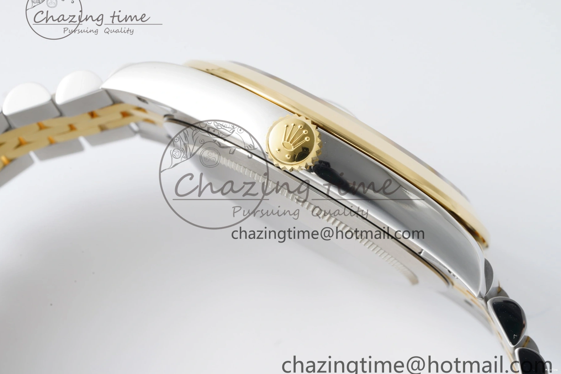 MiroTime 0124 Breathable DateJust 41 SS YG Polished Bezel KING 1:1 Best Edition 904L Steel YG Dial on Jubilee Bracelet VR 2221